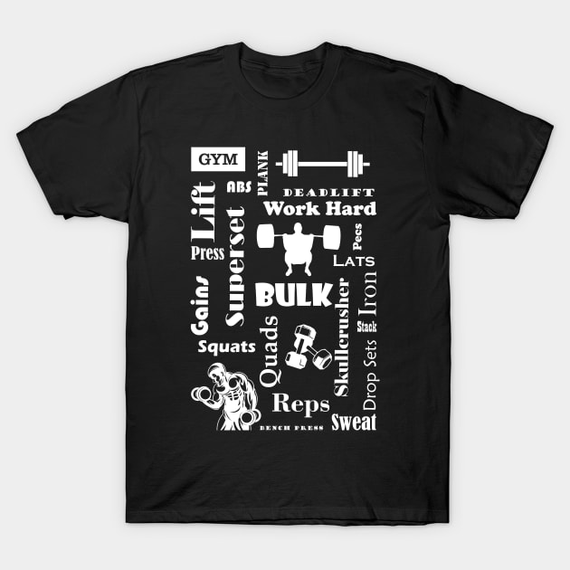 Gym T-Shirt by BeAwesomeApparel